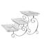 Dublin Crystal 3 Tiered Stepped Serving Stand