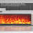 Modern Sintered Stone Decorative Electric Fireplace TV Cabinet-1715308328
