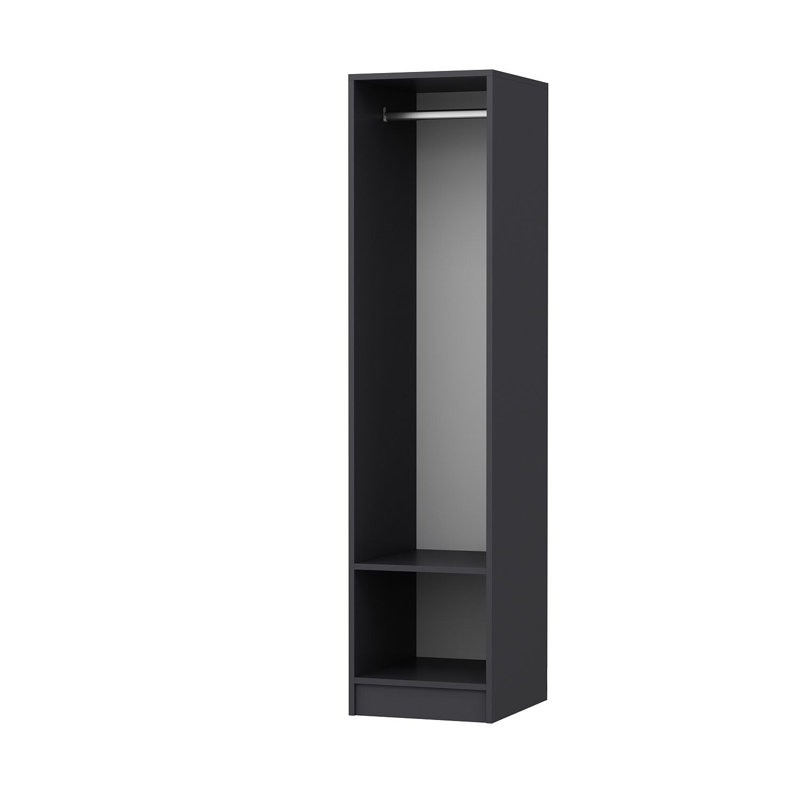 Elina Manufactured Wood Wardrobe, 190cm H x 90cm W x 52cm D