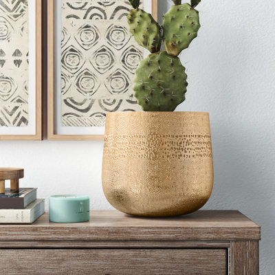 Acquah Metal Cachepot