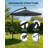 Cantilever Umbrella, with 360° Rotating-59254254