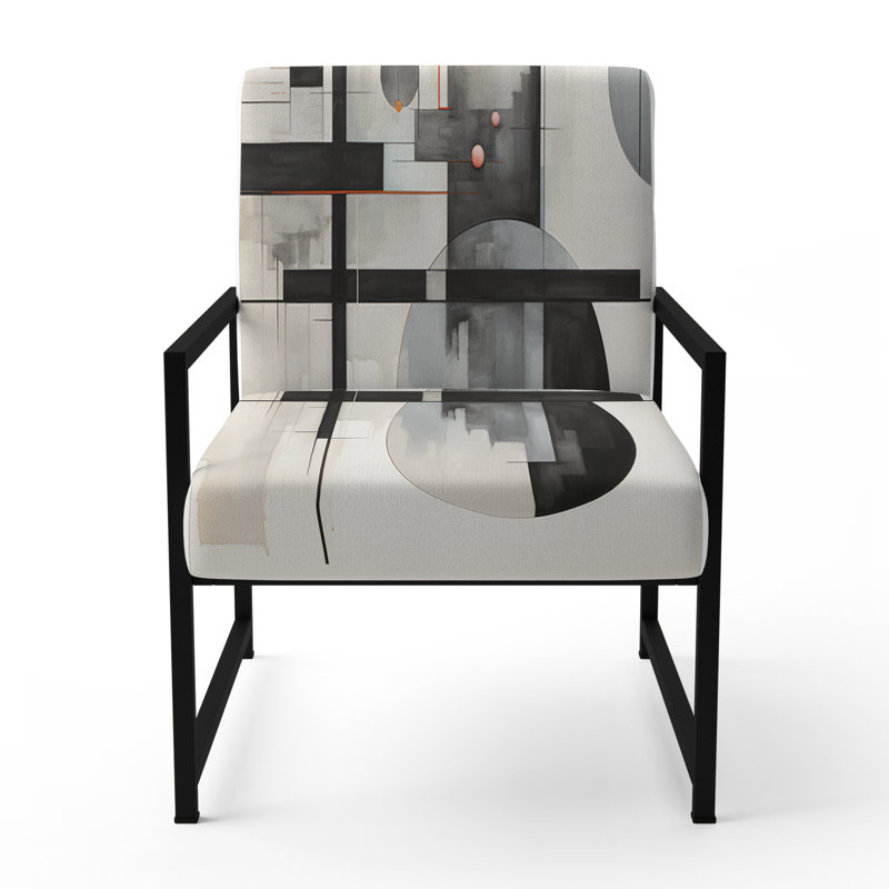 Fauteuil d'appoint Crotzer, Noir, noir, noir, noir
