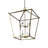 8 - Light Gold Lantern Pendant
