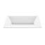 Andrea® 8 DoloMatte 72" x 36" Soaking Solid Surface Bathtub-134240938-134234272-172409815