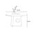 White&Black Round Sintered Stone Dining table-1492772134