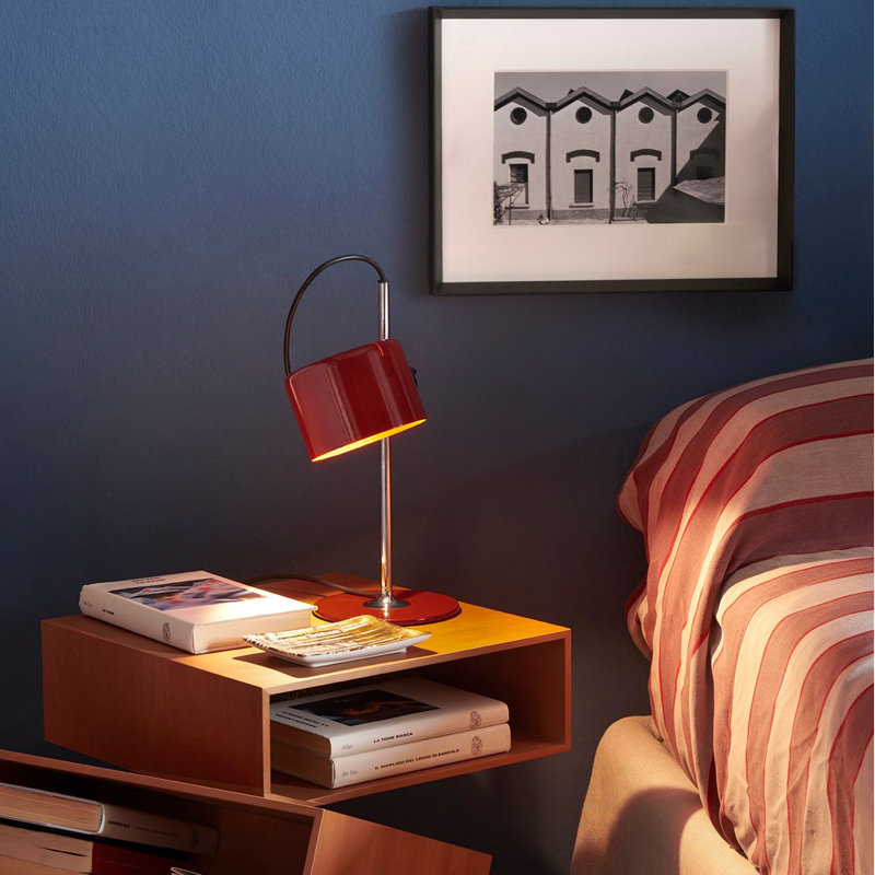 Mini Coupe Table Lamp, Scarlet Red, Scarlet Red