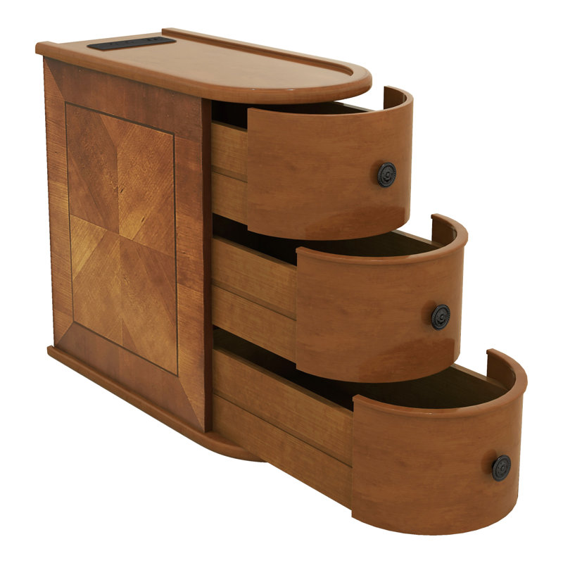 End Table With Charging Station