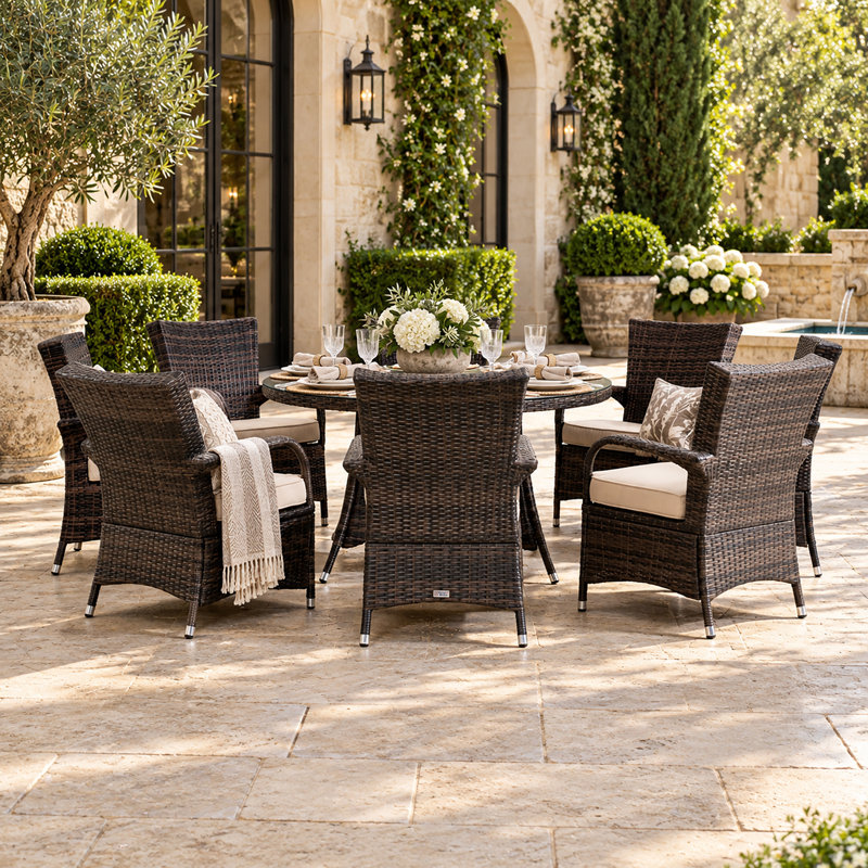 Patio Dining Set Table,
