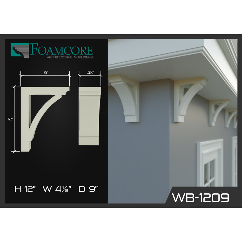 Support 12 po x 4,25 po