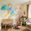 Papier peint blanc avec chambre d'enfant-1313968408-1313968423
