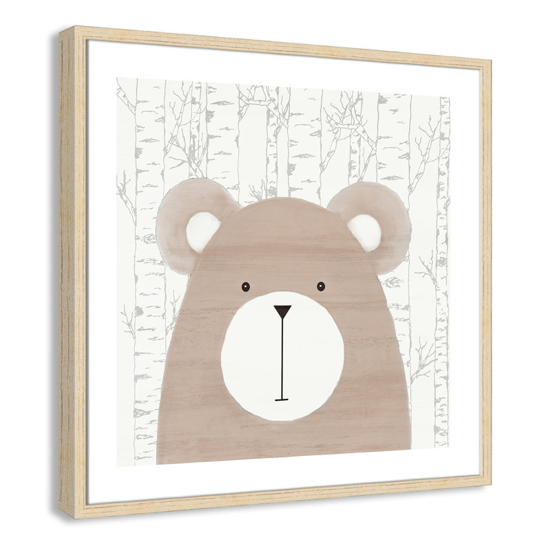 Friends 1, art encadré, 26.5" H x 26.5" W x 1.18" D, Cadre boîte beige