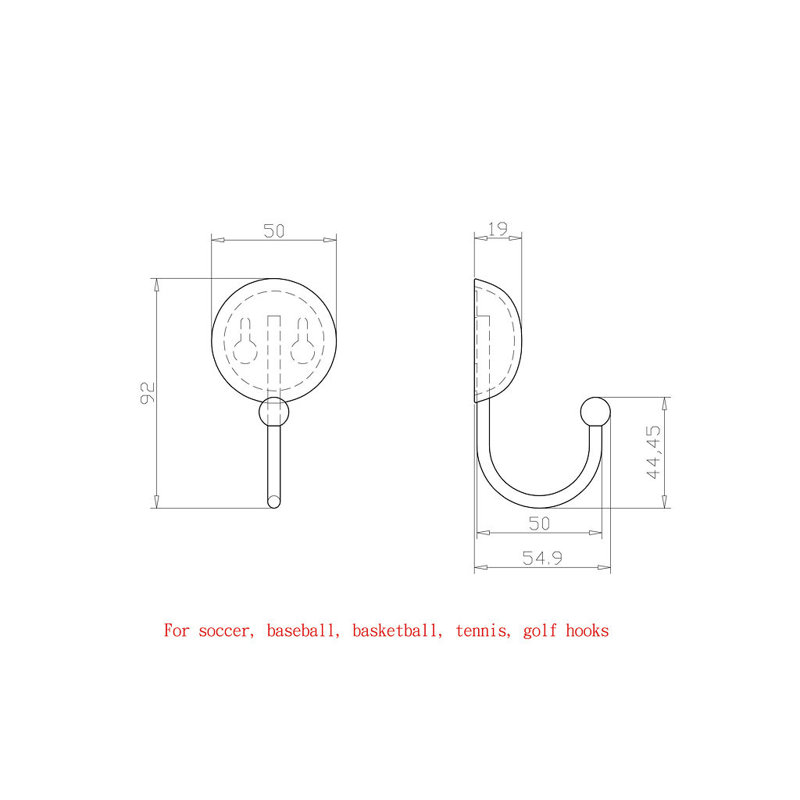 Basketball Wall Hook