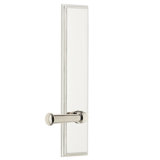 Grandeur Carré Tall Plate Passage with Georgetown Lever
