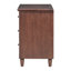 Armoire de chevet 3 pièces Vierzon Brown