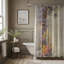 Rideau de douche Timeworn Blooms - Premium-1051595649