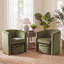 Fauteuil d'appoint rembourré avec repose-pieds Kyah-95165976