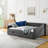 Daybed With Drawers, Upholstered Tufted Bed Frame-14663476-14663472
