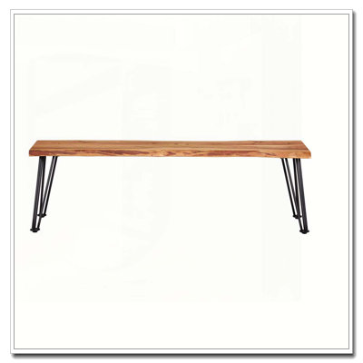 Zora Natural Acacia Dining Bench