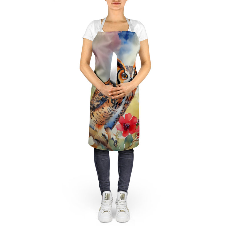 No Pattern Bib Apron