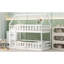 Lit superposé simple au-dessus de simple avec clôture et porte, blanc (ancien SKU: WF313047AAK)-442049282