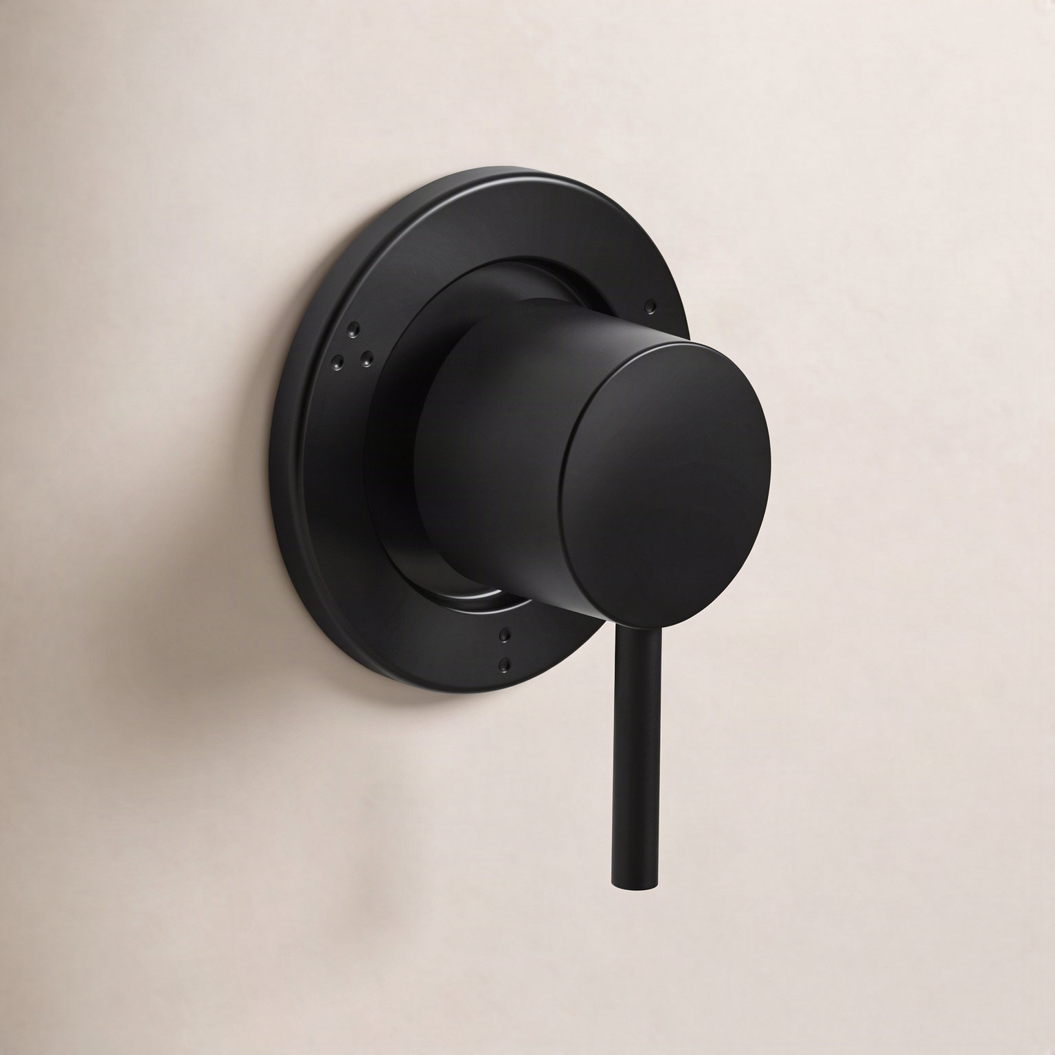 Align Transfer Valve Trim, Matte Black