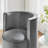 Della Performance Velvet Fabric Swivel Chair-527298039