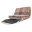 Lavender Tartan Effect Picnic Blanket Rug
