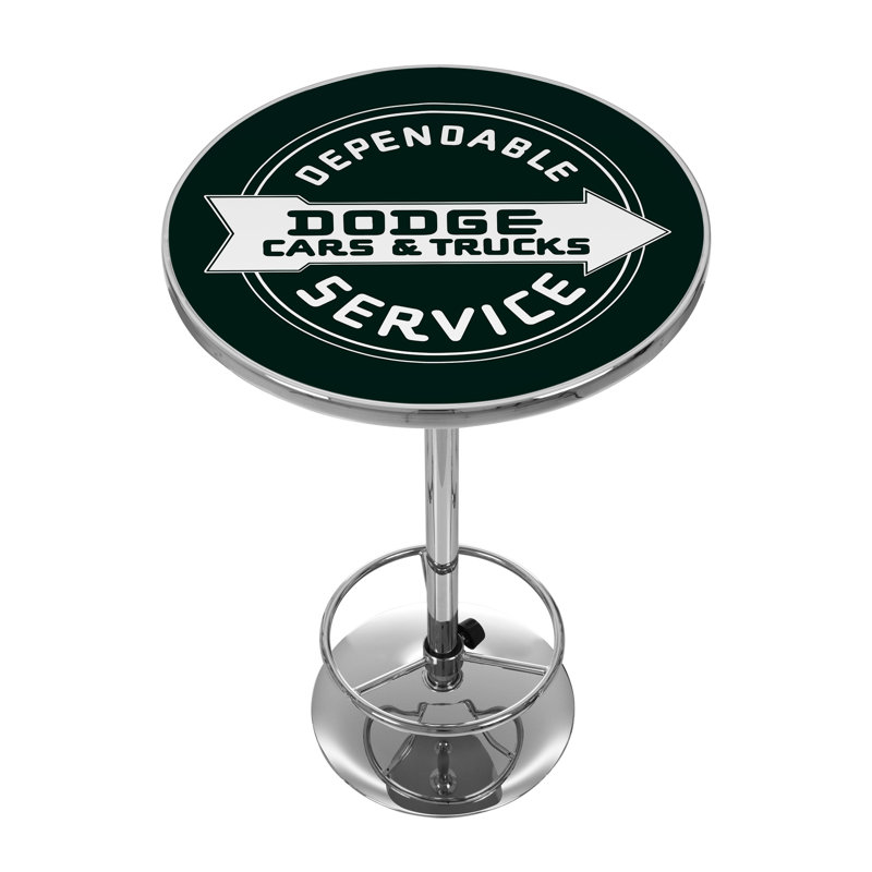 Round Metal Base Dining Table