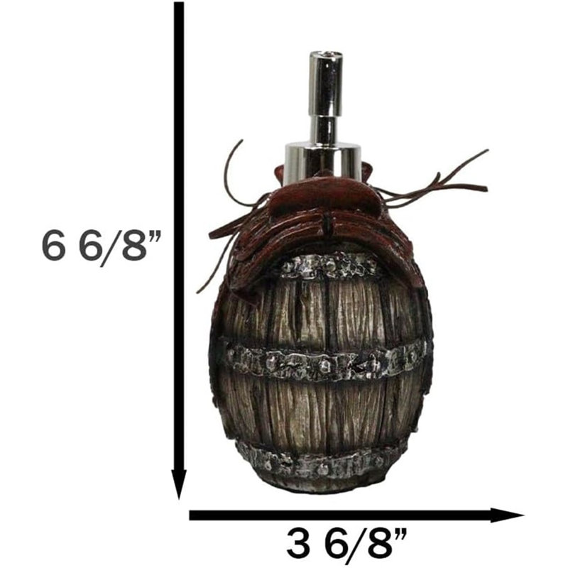 Distributeur de pompe à savon Rustic Western