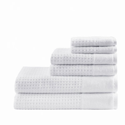 Cotton Antimicrobial Bath Towel 6 Piece Set
