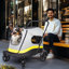 Chariot-poussette pliable pour chien