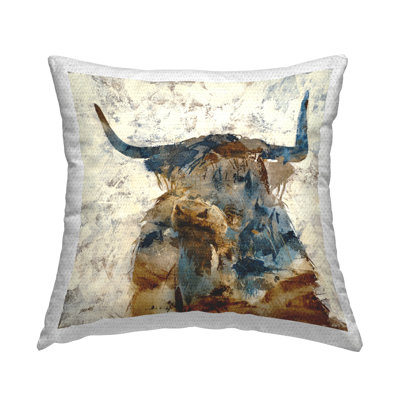 Abstract Outdoor Throw Pillow