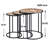 Solid Wood Top Nesting Tables
