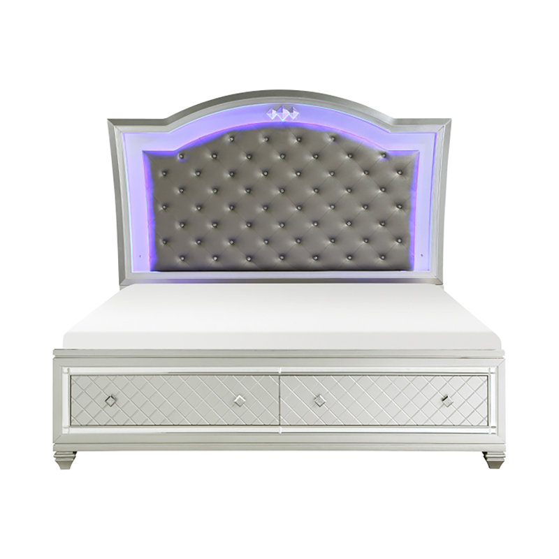 Lit plateforme Idrees, Grand