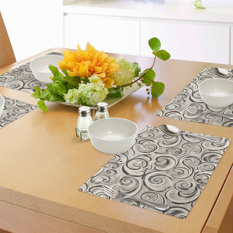 Ensemble de 8 napperons East Urban Home