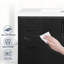 Meuble-lavabo autoportant moderne de 120 cm (47,2 po) avec comptoir en résine SMC, 2 portes d'armoire et 6 tiroirs, glissières de tiroir à fermeture douce dissimulées