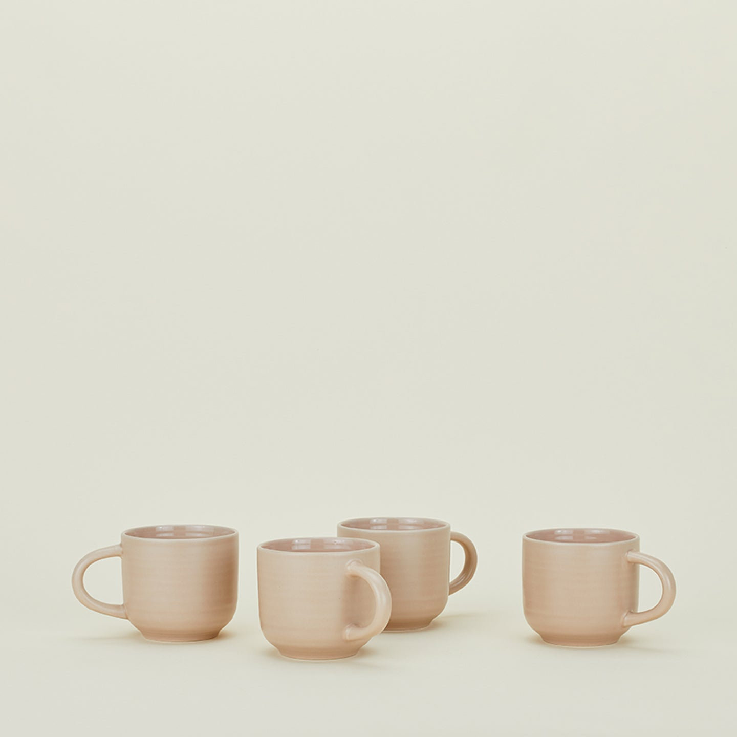 Hirma Stoneware Coffee Mug, Blush