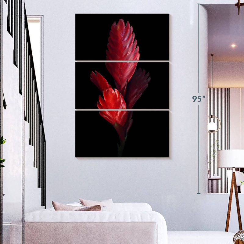 Harnek Bromeliad, 74" H x 48" W