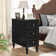 Soichi Solid Wood 3 - Drawer End Table Set