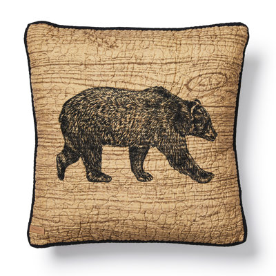 Donna Sharp Oakland Bear Square Throw Pillow
