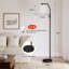62" Dimmable Arced Floor Lamp-796794854