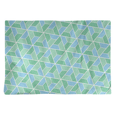 Katelyn Elizabeth Cotton Geometric Rectangle Placemat