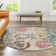 Eddins Washable Abstract Indoor Rug