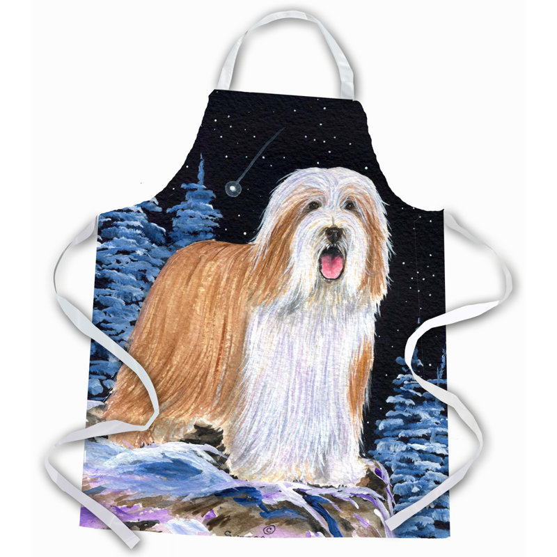 No Pattern Bib Apron