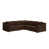 Chocolate Recycled Velvet