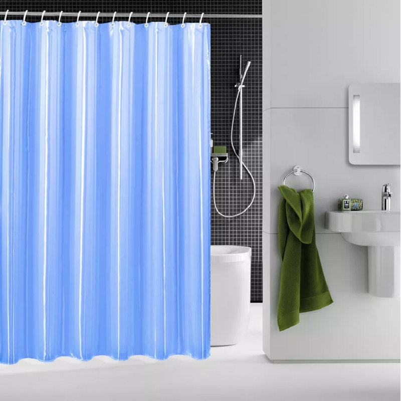 Stripe Shower Curtain 180X180, Blue