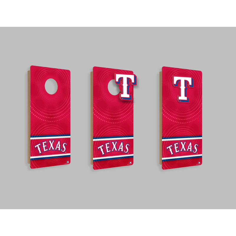 Texas Rangers Mini Wall Hanging Cornhole
