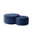 Esther Corduroy Round Ottoman (Set Of 2)-1256142939