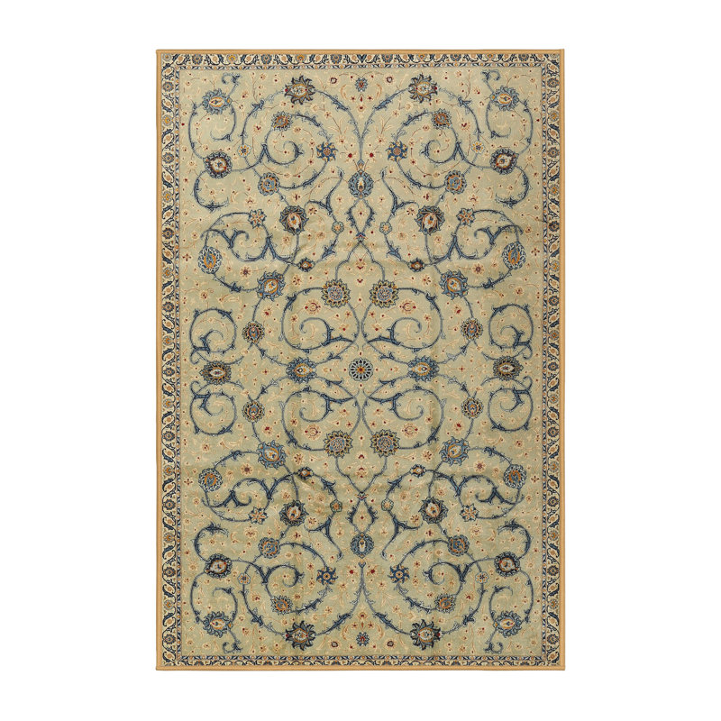 Floral Indoor Rug, Rectangle 8' x 10'