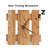 Solid Wood Wall Clock